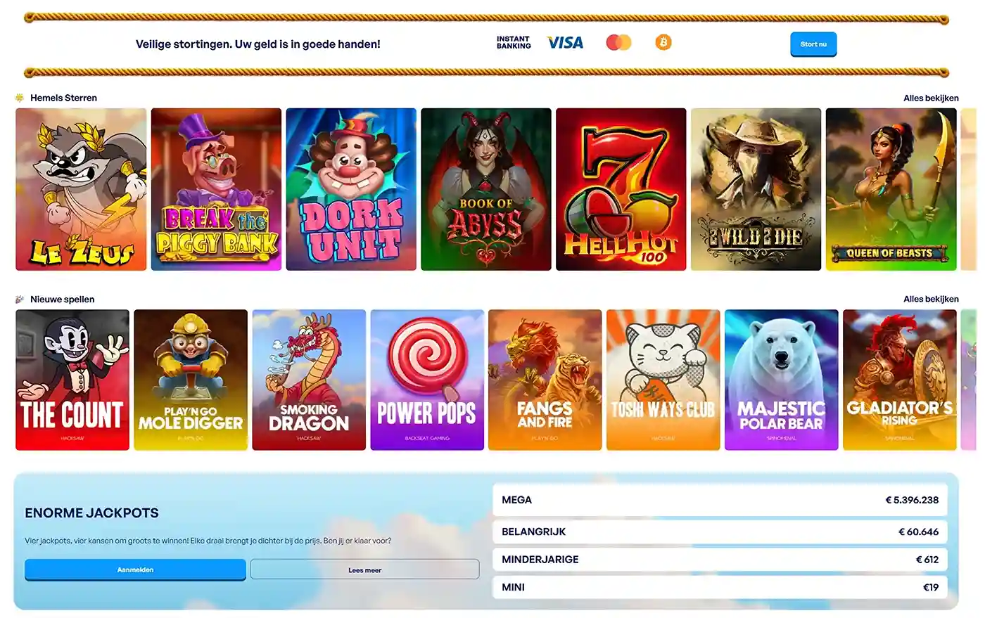 SkyHills Casino Netherlands